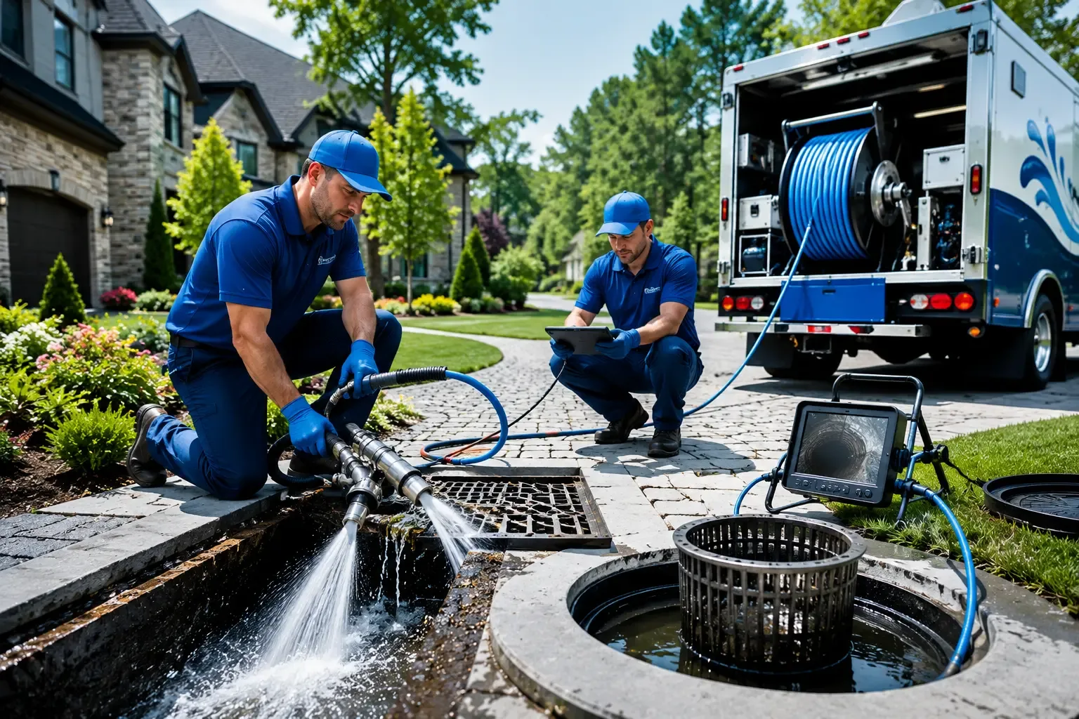 Local outdoor drain cleaning professionals in Markle, IN